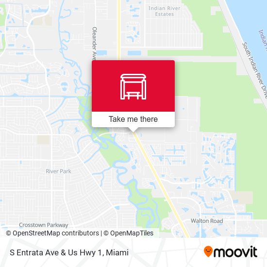 S Entrata Ave & Us Hwy 1 map