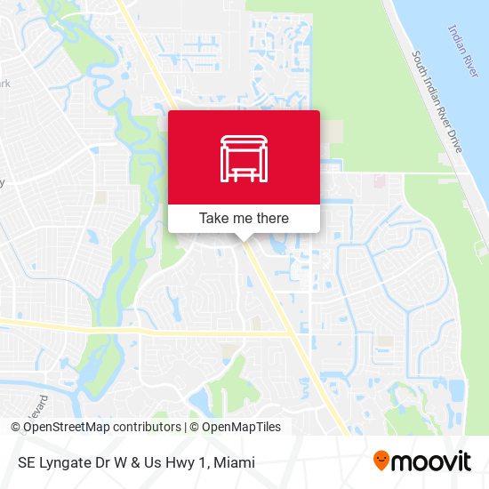 SE Lyngate Dr W & Us Hwy 1 map