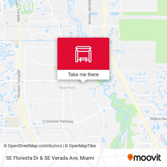 SE Floresta Dr & SE Verada Ave map