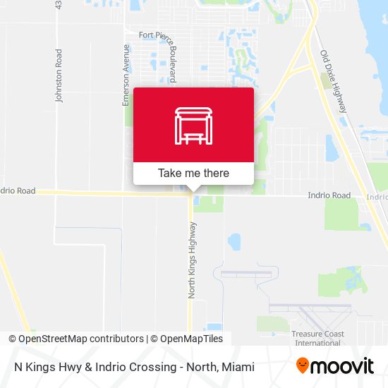 Mapa de N Kings Hwy & Indrio Crossing - North