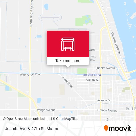 Mapa de Juanita Ave & 47th St