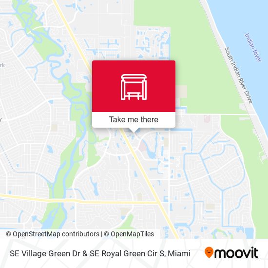 SE Village Green Dr & SE Royal Green Cir S map