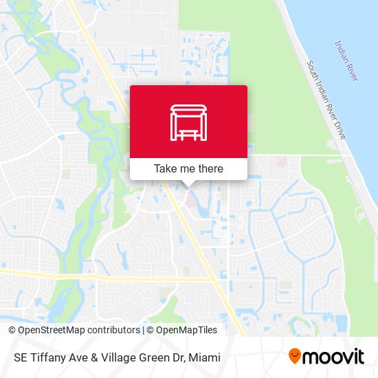 Mapa de SE Tiffany Ave & Village Green Dr