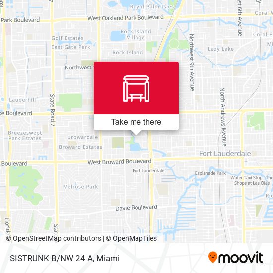 Mapa de Sistrunk B/Nw 24 A