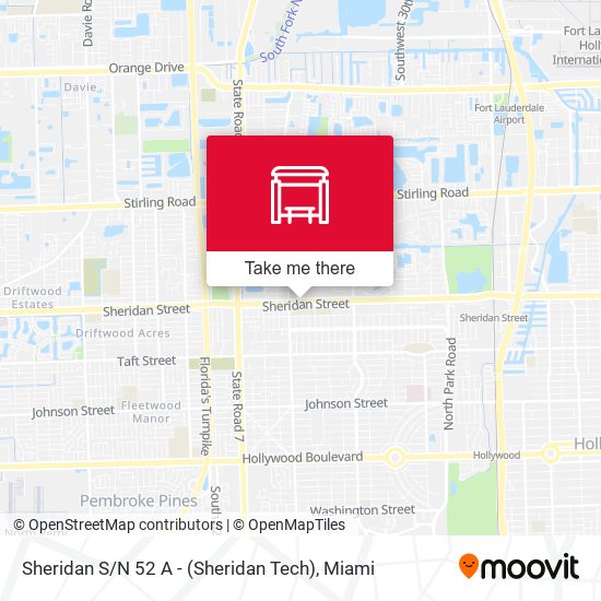 Sheridan S / N 52 A - (Sheridan Tech) map