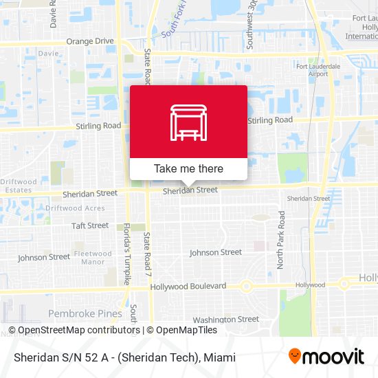 Mapa de Sheridan S / N 52 A - (Sheridan Tech)