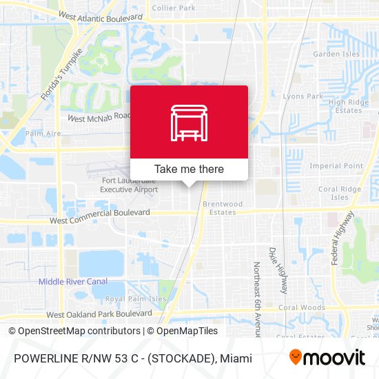 Powerline R / Nw 53 C - (Stockade) map