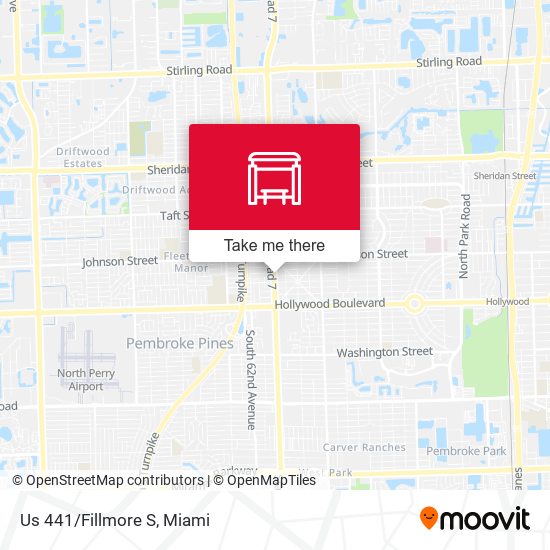 Us 441/Fillmore S map