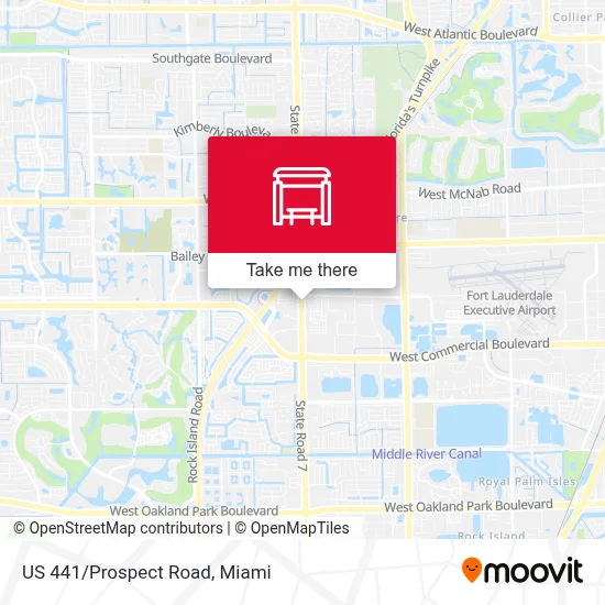 US 441/Prospect Road map