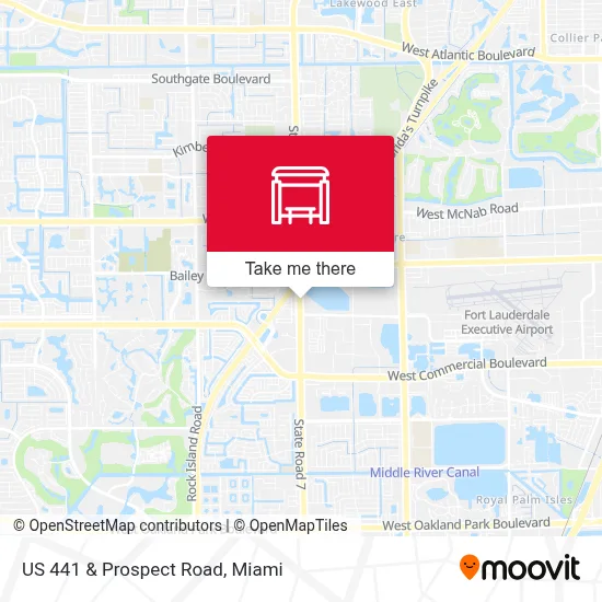 US 441 & Prospect Road map