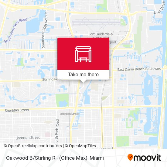 Oakwood B / Stirling R - (Office Max) map