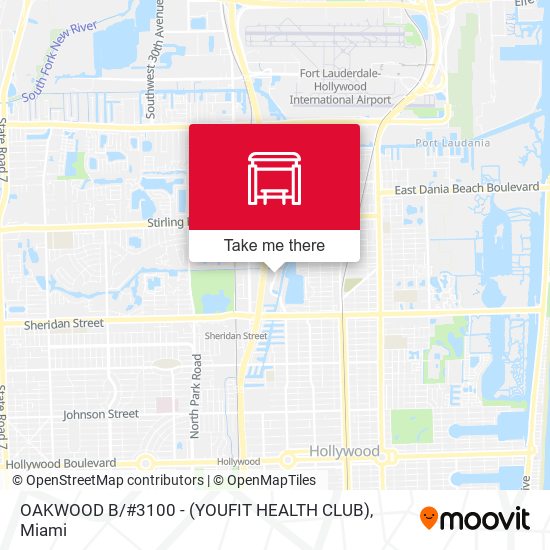 Mapa de Oakwood B / #3100 - (Youfit Health Club)