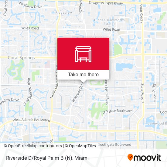 Riverside D/Royal Palm B (N) map