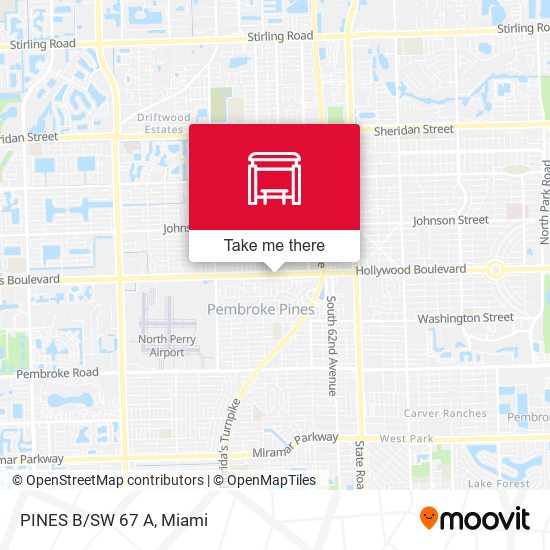 Mapa de PINES B/SW 67 A