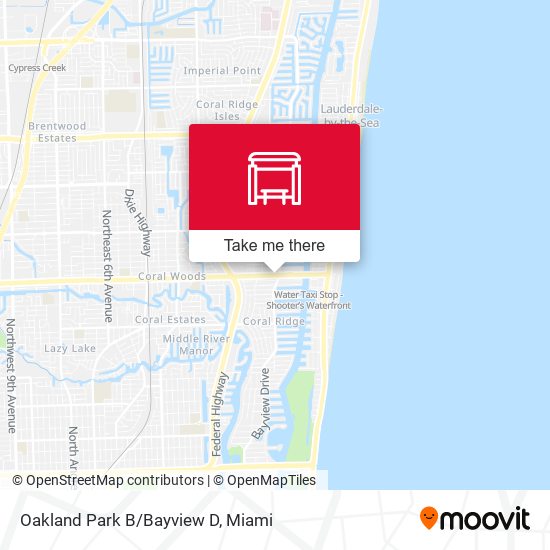 Oakland Park B/Bayview D map