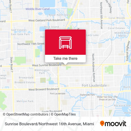 Sunrise B/Nw 16 A map