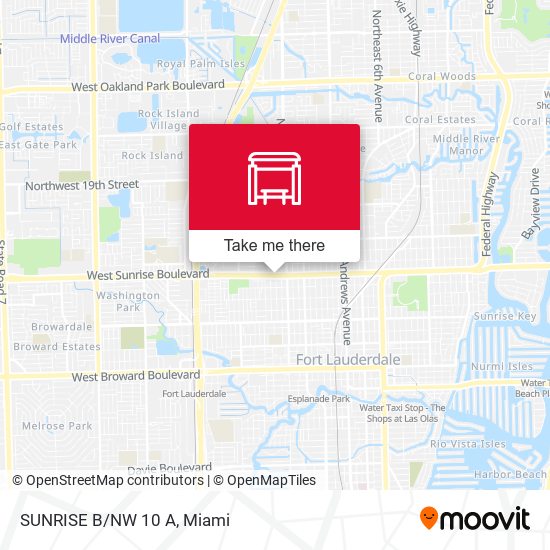 Mapa de Sunrise B/Nw 10 A