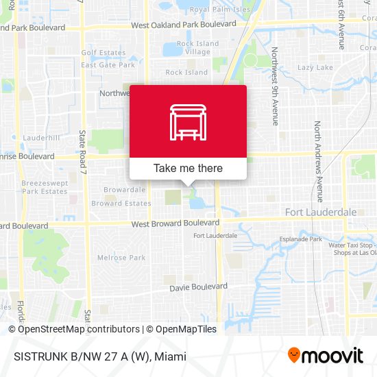 Mapa de SISTRUNK B/NW 27 A