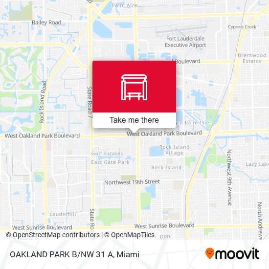 Mapa de Oakland Park B/Nw 31 A