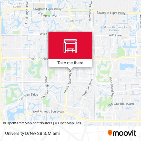 University D/Nw 28 S map