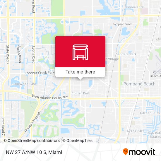 NW 27 A/NW 10 S map