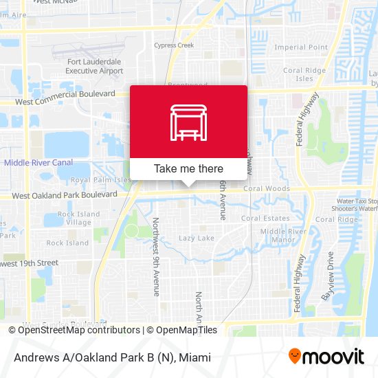 Andrews A/Oakland Park B (N) map