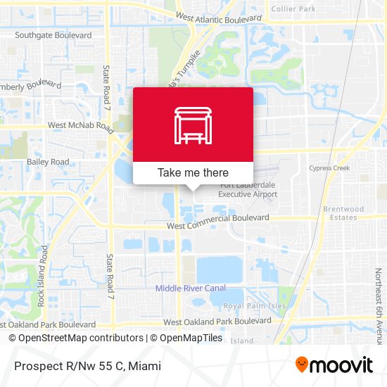 Prospect R/Nw 55 C map