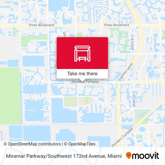 Miramar Pkwy/Sw 172 A map