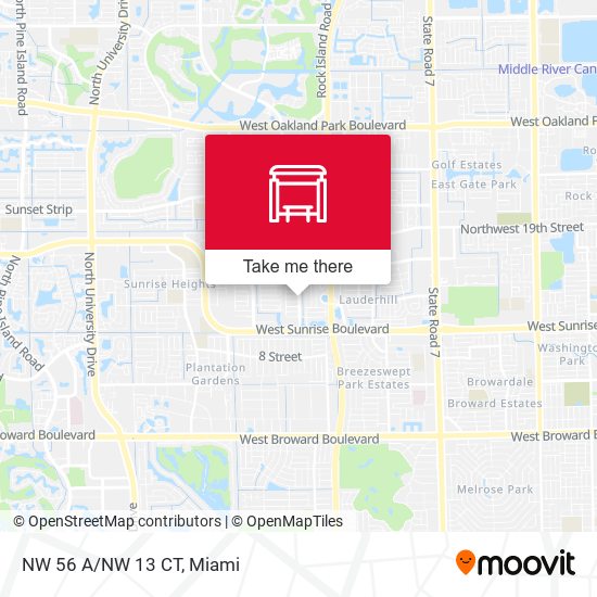 NW 56 A/Nw 13 Ct map