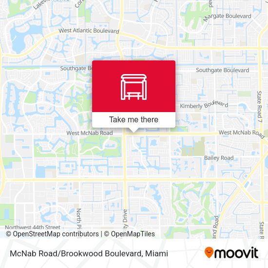 Mapa de McNab Road/Brookwood Boulevard