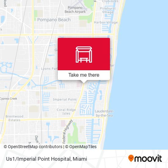 Mapa de Us1/Imperial Point Hospital