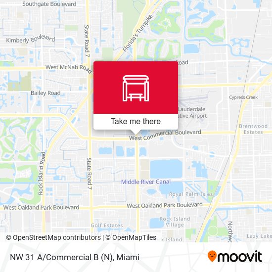 NW 31 A/Commercial B map