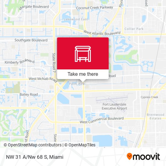 Northwest 31st Avenue / Northwest 68th Street map