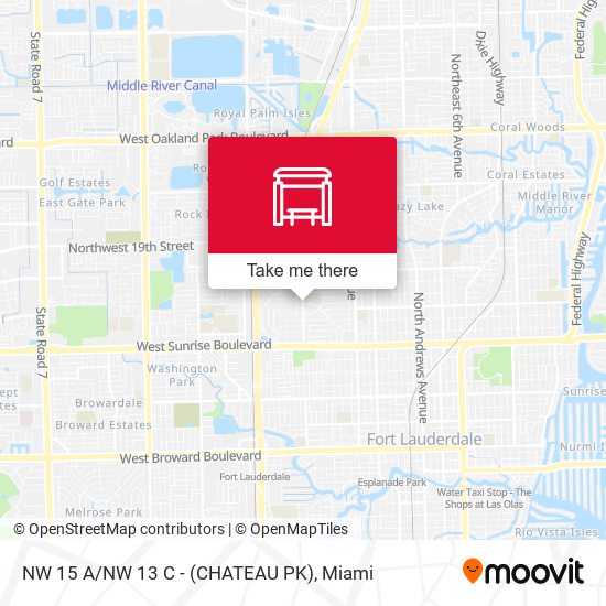 Mapa de NW 15 A/NW 13 C - (CHATEAU PK)