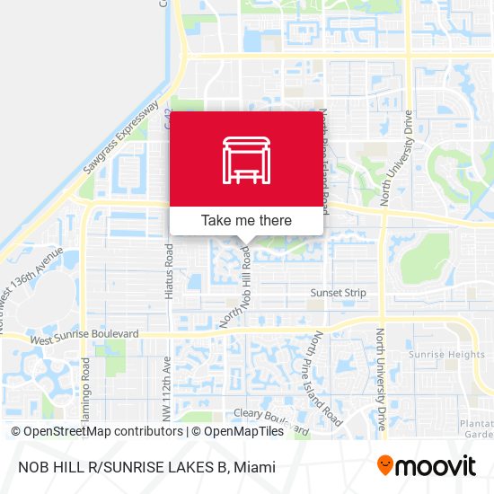 Nob Hill R/Sunrise Lakes B map