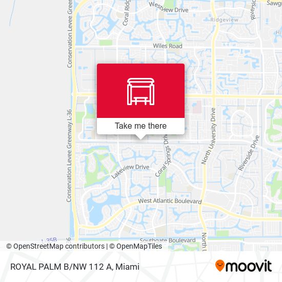 Mapa de Royal Palm B/Nw 112 A