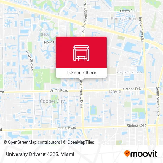 University Drive/# 4225 map