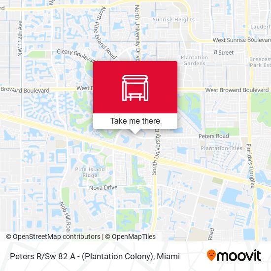 Peters R / Sw 82 A - (Plantation Colony) map