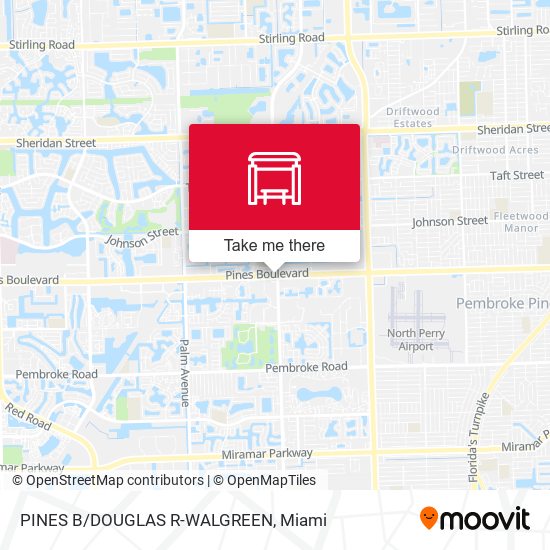 Mapa de Pines B/Douglas R-Walgreen