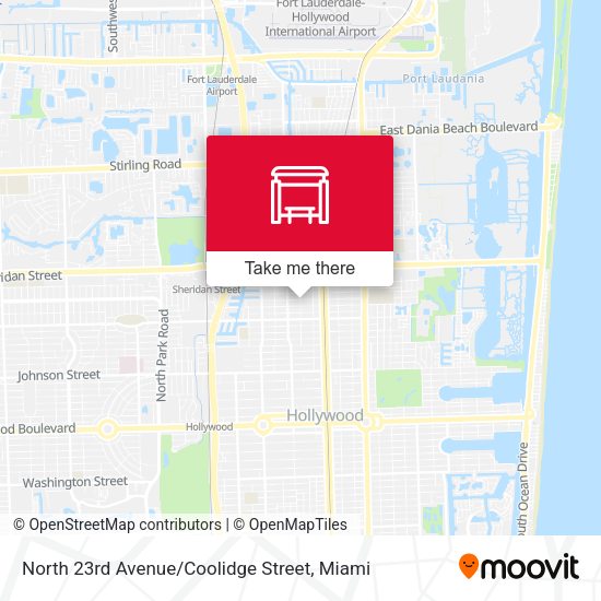 Mapa de N 23 A/Coolidge S