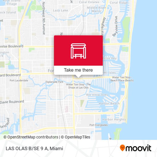 Las Olas B/Se 9 A map