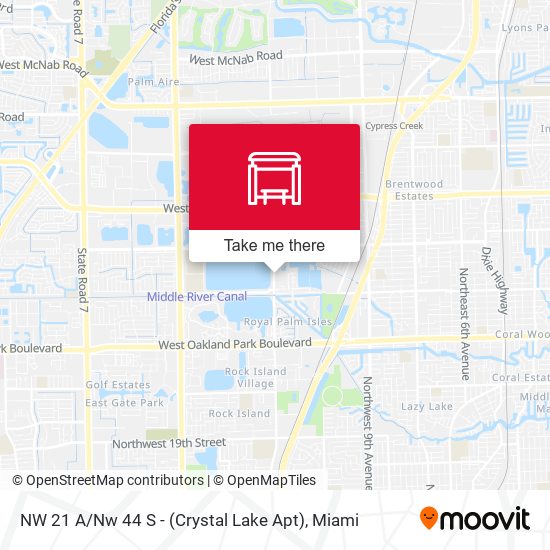 NW 21 A / Nw 44 S - (Crystal Lake Apt) map