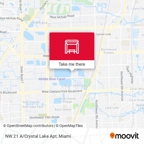 NW 21 A/Crystal Lake Apt map