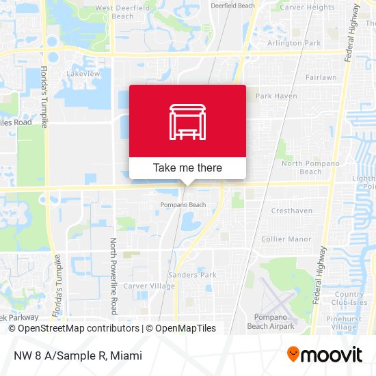 NW 8 A/Sample R map