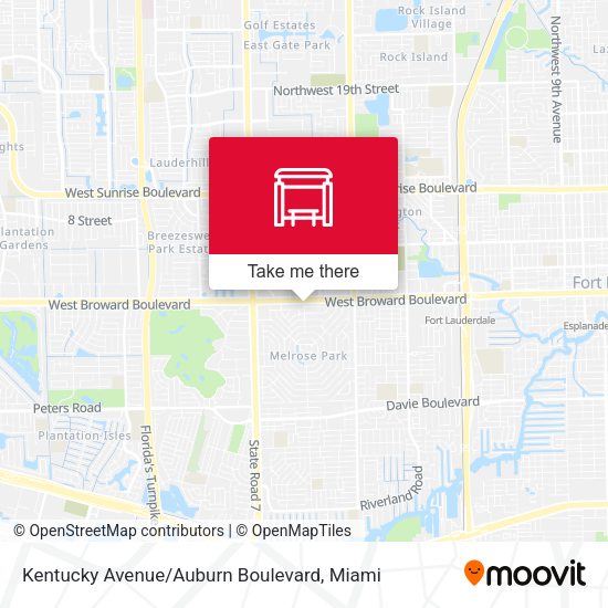 KENTUCKY A/AUBURN B map