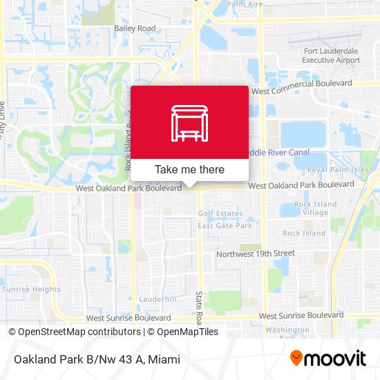 Oakland Park B/Nw 43 A map