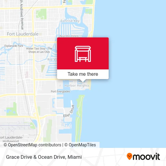 Grace Drive & Ocean Drive map