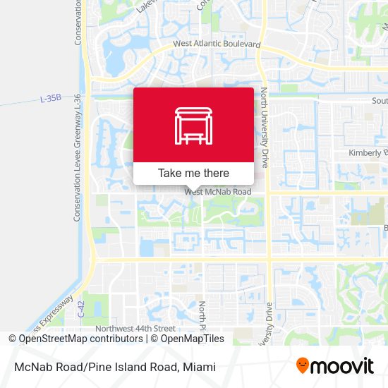 Mcnab R/Pine Island R map