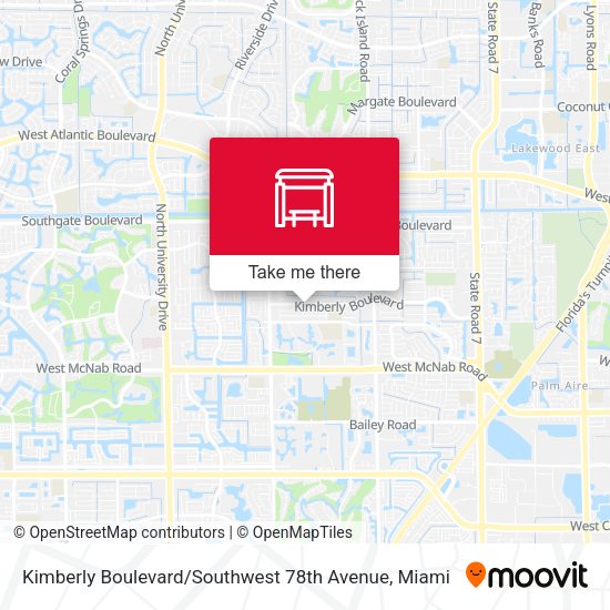 Mapa de Kimberly B/Sw 78 A