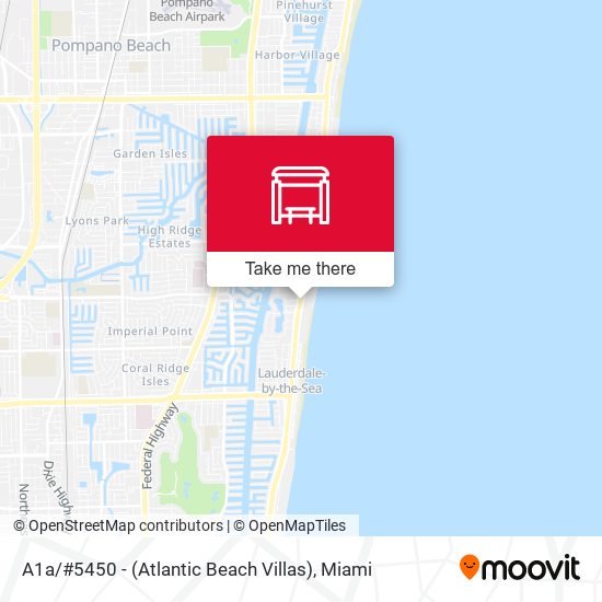 A1a / #5450 - (Atlantic Beach Villas) map